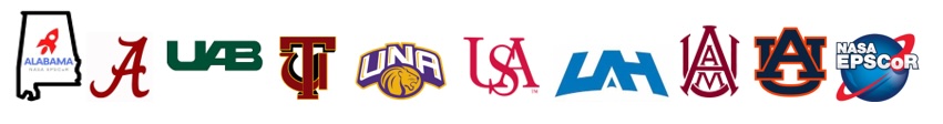 The Alabama Space Grant Consortium Member Logos